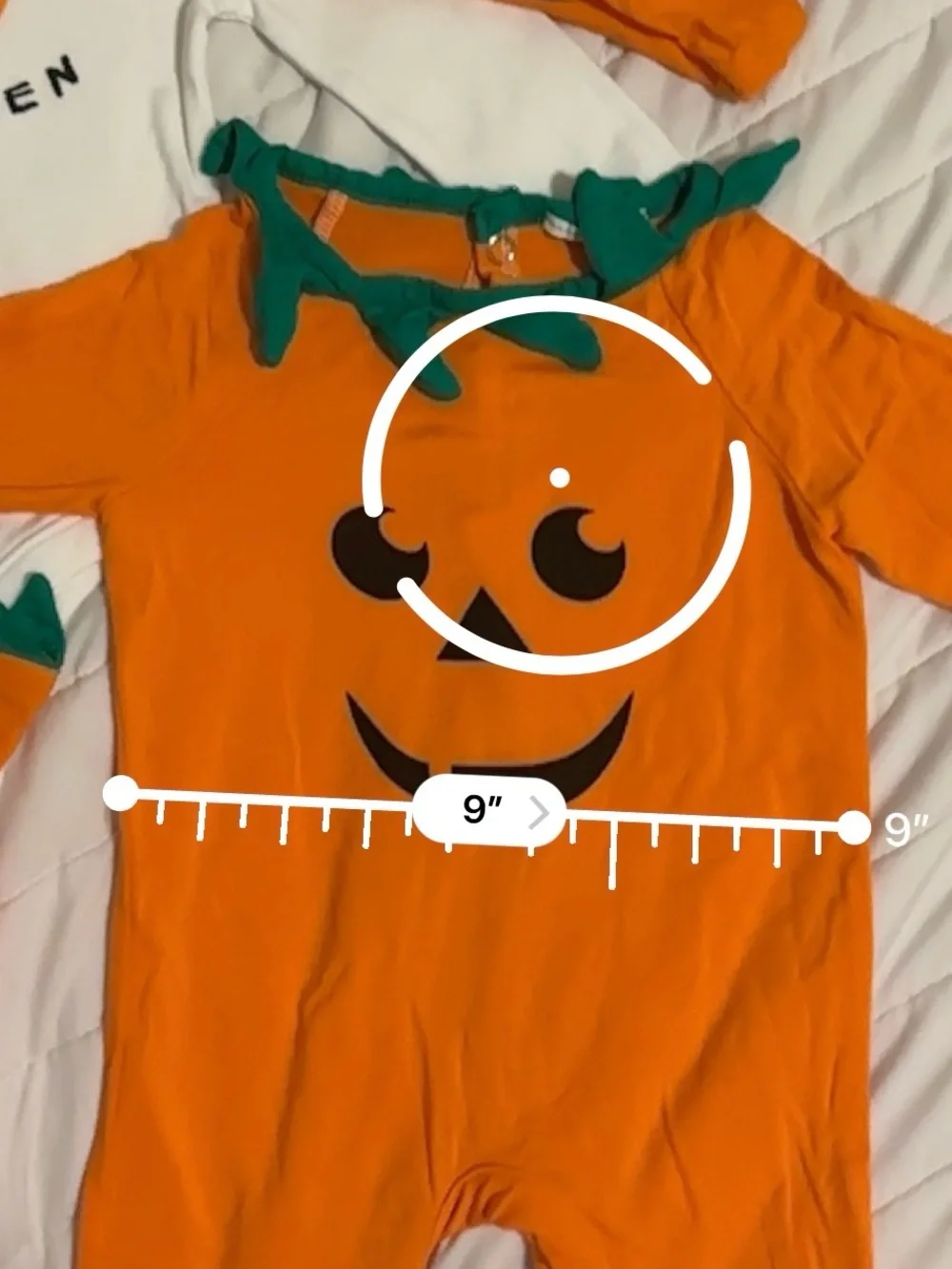 My first Halloween 🎃 Onesie & Pumpkin 4-Piece Baby Costume Set